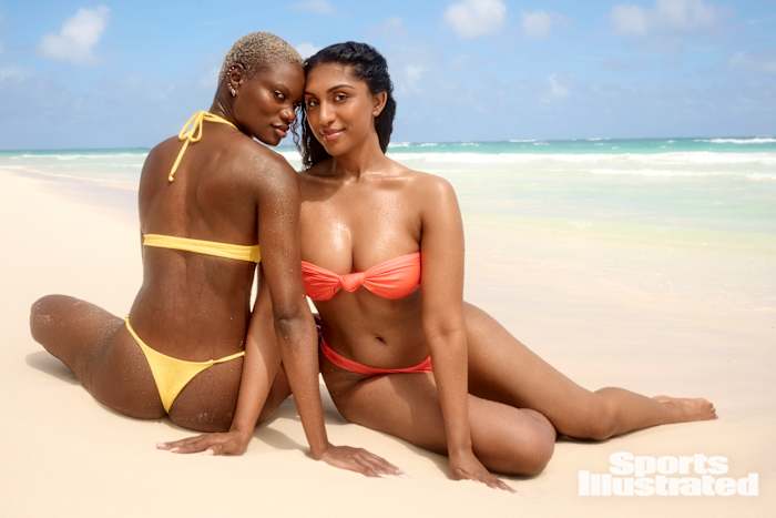 Ashley Byrd and Manju were photographed by Yu Tsai in Dominican Republic. Swim Search 2022.